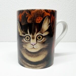 Vintage Dept 56 Bruno by Martin Leman Cat Bird Mug Japan